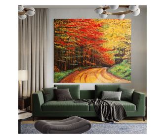 Tablou Canvas Premium LuxCanva® A1254, Drumul Din Padure - 50 X 60