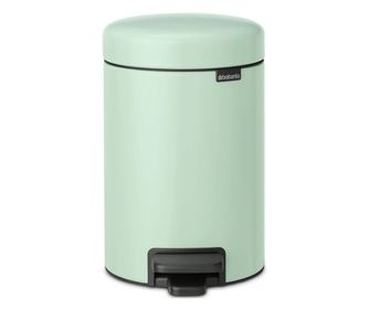 Κάδος απορριμμάτων με πεντάλ Brabantia NewIcon 1008835, 3 L, Ομαλό κλείσιμο, Αντιολισθητική βάση, Ανοιχτό πράσινο
