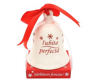 Декоративно керамично звънче - „Перфектната любима“