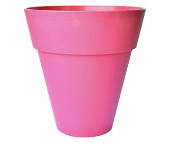 Dallas Διακοσμητική Γλάστρα, Vasar, Στρογγυλή, με Πιατάκι, Κοραλί, Εσωτερικού/Εξωτερικού Χώρου, 19 L, 35 x 36.4 cm
