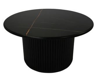 Masuta Rotunda Easy ø80x42 cm - Neagra