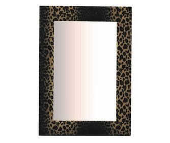 Fali Tükör, Bársony Keret, Állatmintás, 70x50 cm