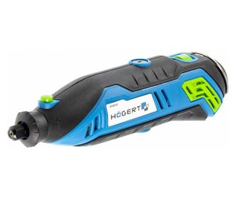 Мини шлайф с кабел, Hogert, с батерия, 130W, 184 бр, HT2E101