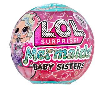 L.O.L. Surprise Mermaids Baby Sisters with Color Tails