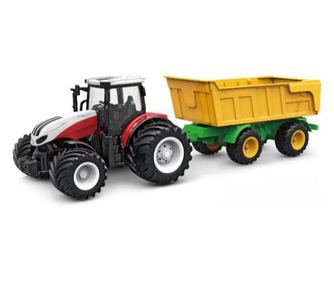 Amewi RC Billenő pótkocsis távirányítós traktor (1:24) - Színes