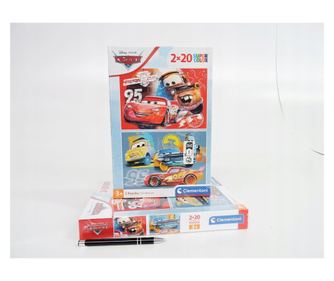 Clementoni PUZZLE 2X20EL CLM 24808 CARS PUD