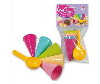 Androni Giocattoli Ice Cream 6 részes homokozó csomag (3405-0000)