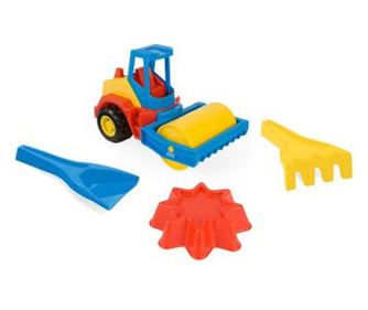 Wader Tech Truck úthenger homokozókészlettel (70423)