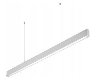 Lampa sufitowa GTV Oprawa zwieszana LED LIVIA,40W,3600lm IP20,AL/PC,4000K,120cm,biała LD-LIV40WNB-10