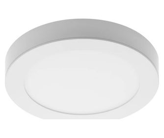 Lampa sufitowa GTV Oprawa LED SAMBA, 7W, 500lm, IP40, 120, 4000K, okrągła,2w1 LD-SMBOK07W-21