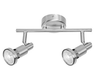Ledvance LED SPOT GU10 (EU) L (4058075540545) LED-es mennyezeti fényszóró LED GU10 5.2 W Ezüst