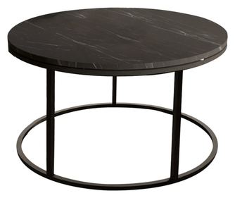 Masuta Cafea MDF Drowe Finisaj Marmura Neagra