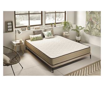 Saltea Viscosoft - Moonia - Bamboo Care 18cm, 90x200cm - Color Alb - Fermitate Medie