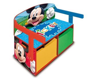 Mobilier 2 in 1 pentru depozitare jucarii Mickey Mouse Clubhouse