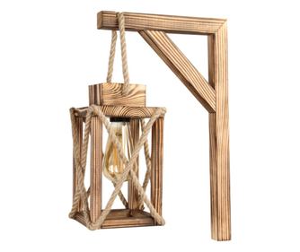 Aplica de lemn cu suport Hangman