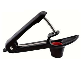 Dispozitiv de Scos Samburi, Cyrax, Manual, cu 1 Gaura, pentru Cirese/Masline, 20.5 x 3.8 x 13 cm, din ABS+Otel Inoxidabil, cu Ma