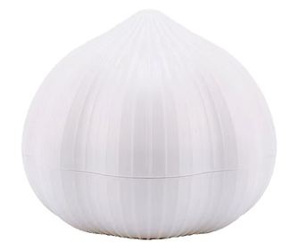 Presa Manuala pentru Usturoi, Model Usturoi, 7 x 7.5 cm, din Plastic, Alb