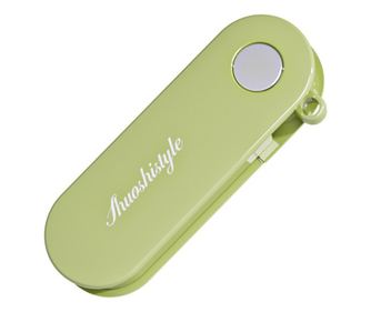 Peeler pentru Legume si Fructe, Cyrax, 3.6 x 9.1 cm, Multifunctional, Curatator Pliabil, din ABS si Otel Inoxidabil, Verde