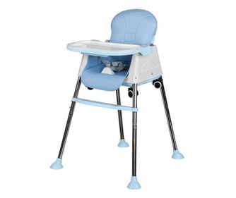 Scaun de Masa Pliabil 3in1, Cyrax, Reglabil, Multifunctional, 3 Pozitii, Masuta si Husa Detasabile, Roti, Centura de Siguranta,