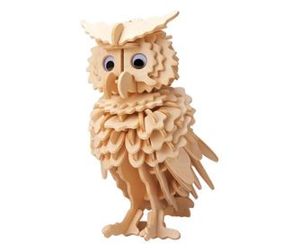 Eureka 3D Puzzle Gepetto's Workshop : Bagoly Fa modell