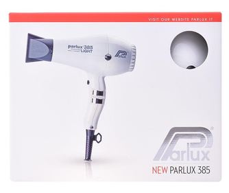 Profesionalni sušilnik za lase Parlux 385 Powerlight, ionska tehnologija in keramična prevleka, 2150W, zmanjšan hrup, 4 nastavit