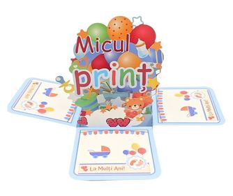 Čarobna pojavna okna Papirnata dekoracija Mali princ