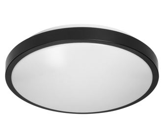 Mennyezeti lámpa VIRONE SELENE CL/2XE27-10/B, 2xE27, max. 2x60W, IP54, IK07, fekete/fehér