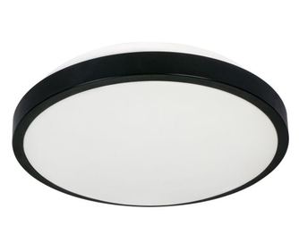 Mennyezeti lámpa VIRONE SELENE CL/2XE27-10MV/B, 2xE27, max. 2x60W, mozgásérzékelő, IP54, IK07, fém/műanyag, fekete