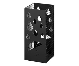 Coș ED 20x19x47 cm Set de 2 negru