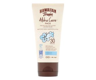 Слънцезащитен лосион за лице, Hawaiian Tropic Aloha Care Face SPF 30, 90 мл