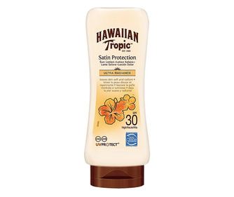 Хидратиращ лосион за тяло с лека текстура, Hawaiian Tropic Satin SPF30, 180 мл