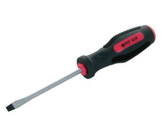 Odvijač krom vanadij ručka guma 6x100mm
