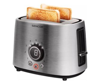 Opekač Sencor 1000W: Premium dizajn, 2 reži, več funkcij