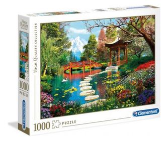 Clementoni Puzzle 1000 elementów HQ Ogrody Fuji