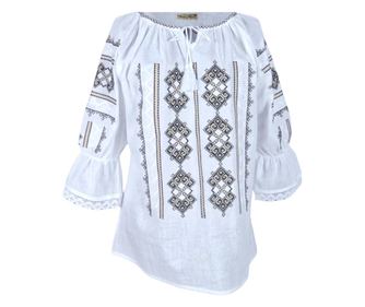 Bluza tip ie ženska R2, bela kreda/bež safari