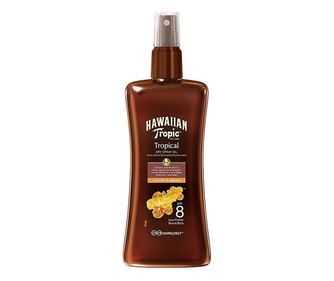 Хидратиращ автобронзант за тяло с екстракт от кокос и папая, Hawaiian Tropic Coconut & Papaya SPF8, 200 мл