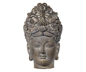 Figurine decorative Signes Grimalt By Sigris - Cap de Buddha decorativ - Figurine Buddha, 24 x 14 x 15 cm