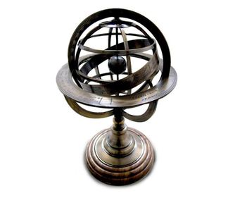 Sfera armilară SIGRIS Decorațiune nautică Colecția de aur Signes Grimalt Decor și Go