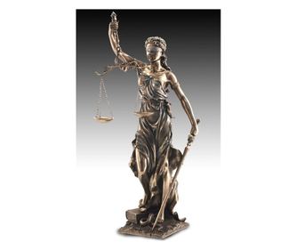 Figurină Zeița Justiției din bronz, colecția clasică Signes Grimalt Decor și Go