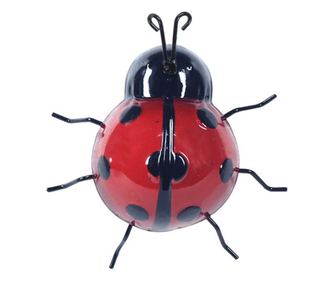 Figurină Buburuză Metalică SIGRIS Ornament de Grădină de Perete Colecția Tropicală Signes Grimalt Decor și Go