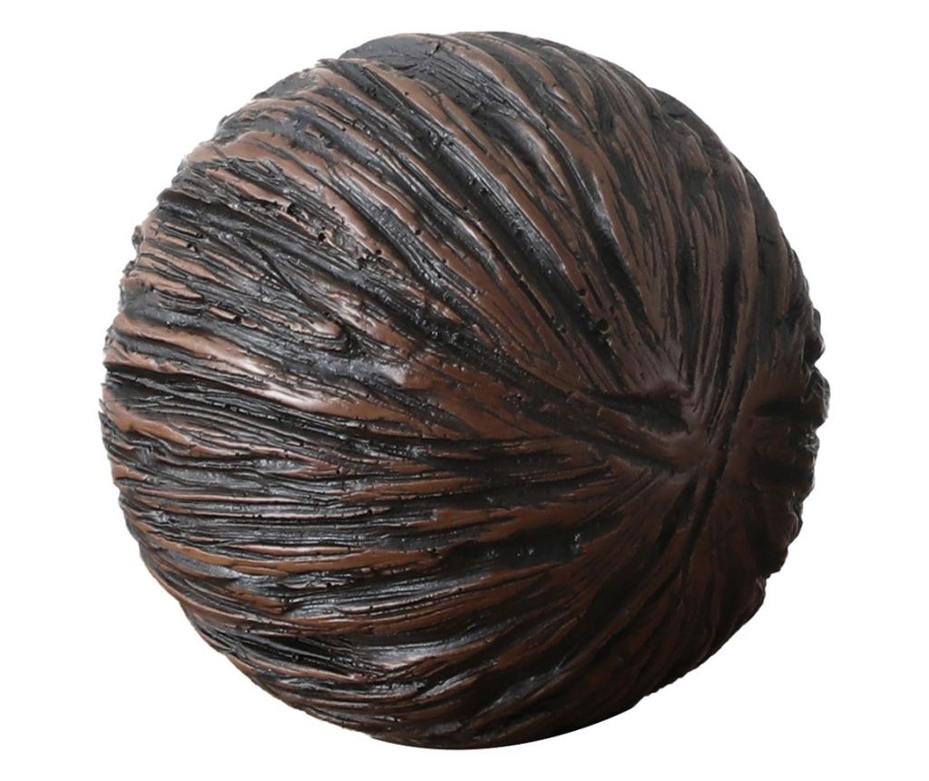 Decor And Go - Minge decorativă din rășină gri Minge decorativă Minge decorativă Mingi decorative Centru de masă 10x10x10cm