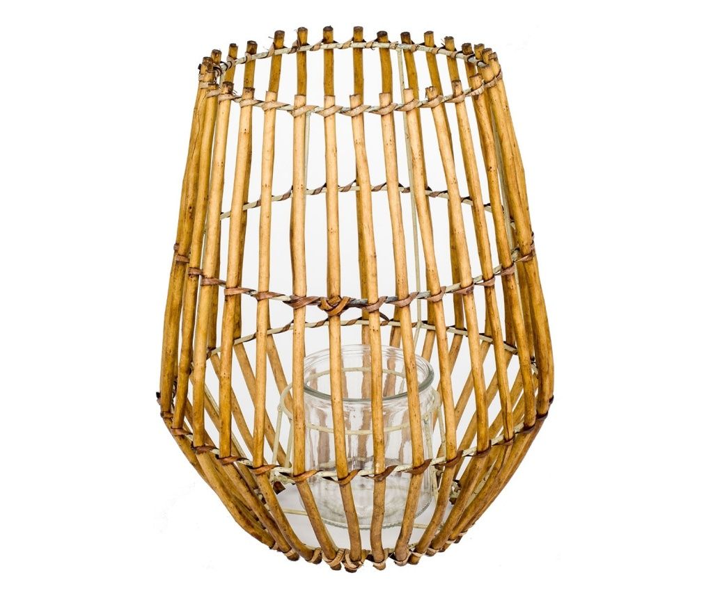 Decor And Go - brown chandelier of sword Candelabra decoration candelabra table 34x16x16cm