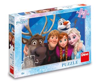 ПЪЗЕЛ DISNEY FROZEN, 24 части, 27 х 4 х 19 cm, 3+ години