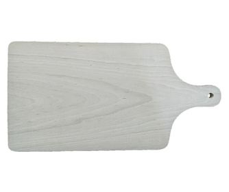 Tocator Din Lemn Fag Cu Maner 41X21 cm