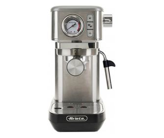 Kávéfőző Ariete ESPRESSO METAL SLIM 1381/10, 1300W, 15 bar, 1,1 l, Nyomásmérő, Rozsdamentes acél