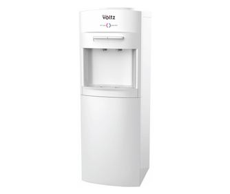 Диспенсър за вода Oliver Voltz OV51449C, 420W/65W, 15-90C, Електронен, Шкаф за съхранение, Бял