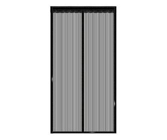 Plasa anti-insecte, cu inchidere magnetica, latime 80-100cm, inaltime 210-220cm, negru