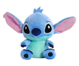 Jucarie de plus, Lilo si Stitch, Albastru, 30 CM