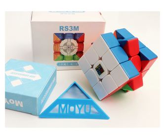MoYu RS3M 2020, Cub Rubik Magnetic, Stickerless