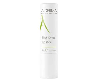 Hidratantni i obnavljajući balzam za usne s prirodnim završetkom, A-Derma Stick, 4 g